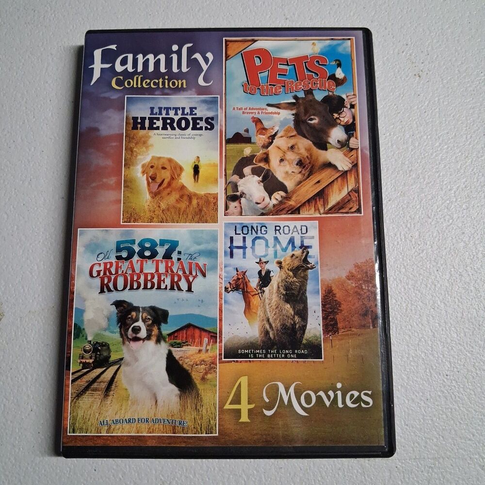 Family Collection: 4 Movies, Vol. 3 (DVD, 2015)